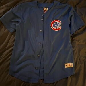 Cubs Baseball Button Up